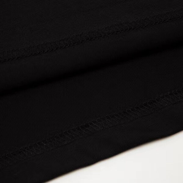 T-shirt Balenciaga BB Pixel Logo Black BL068 - Image 7