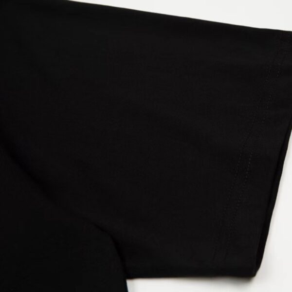 T-shirt Balenciaga BB Pixel Logo Black BL068 - Image 5