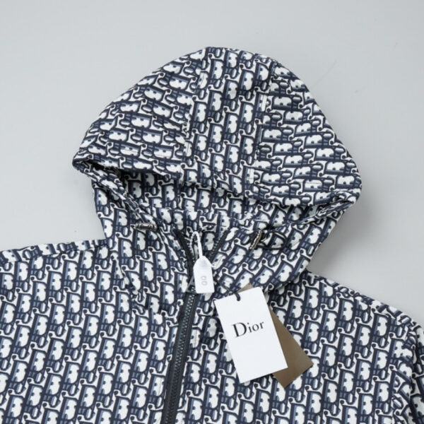 Jacket Dior Monogram Hooded DO046 - Image 4