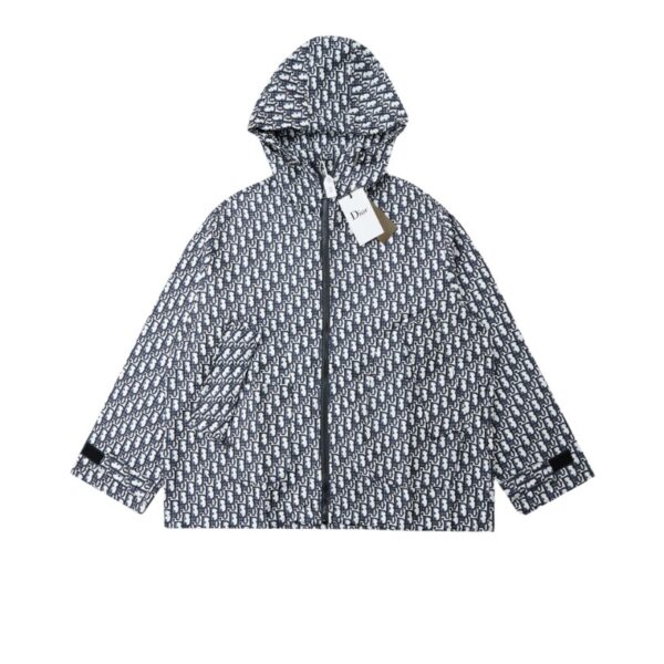 Jacket Dior Monogram Hooded DO046 - Image 1