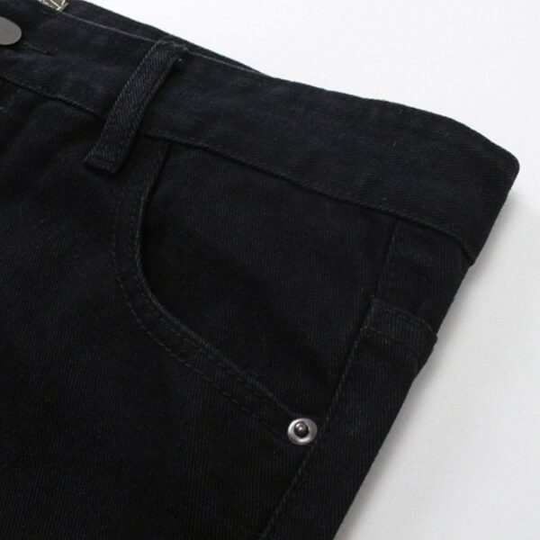 Jeans Denim Tears Floral Print Black - Image 7