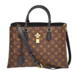 Monogram Canvas Flower Tote 35
