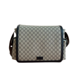 ?ittelgro?e Wickeltasche in Beige