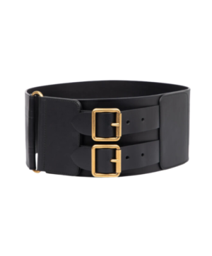 D-Waist Schwarz/Gold 10 cm