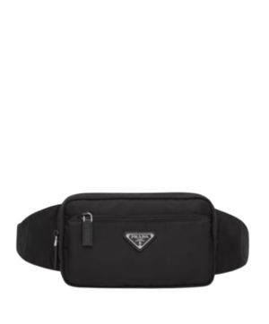 Re-Nylon and Saffiano Schwarz 21 cm