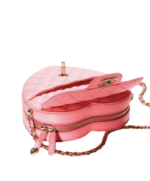 Heart Bag Klein Rosa 13 cm - Image 2
