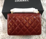 19 Mini Flap Weinrot 19 cm - Image 3
