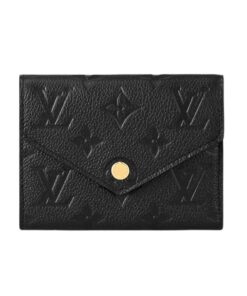 Victorine Geldbörse schwarz 12cm