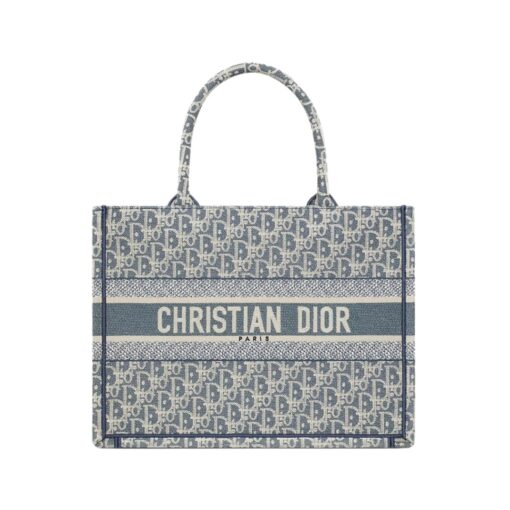 Book Tote BlauGrau 36 cm