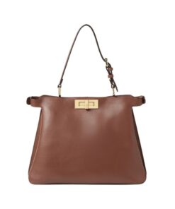 Braune Ledertasche 25.5cm