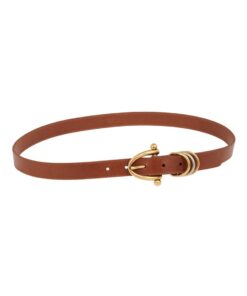 Gürtel Armband Tonbraun 25mm