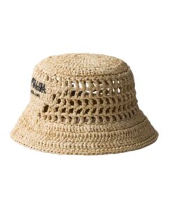 Crochet Bucket Natur