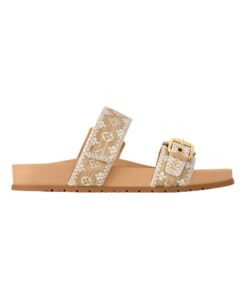 Bom Dia Flat Beige/Gold
