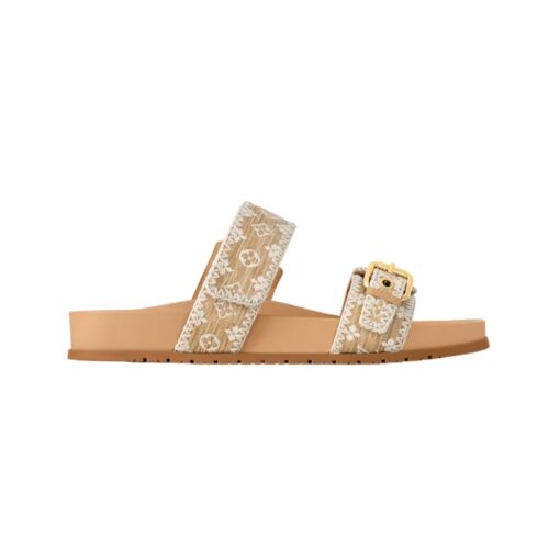 Bom Dia Flat Beige/Gold