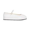 Clara Wedge Mary-Jane Ballerina aus Patentkalbsleder