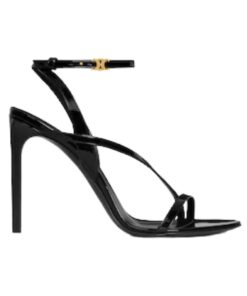 Ava Triomphe Stiletto-Sandalette in Patentkalbsleder