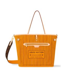 Bandoulière Inside Out MM Tote-Tasche in Jaune Safran 31cm