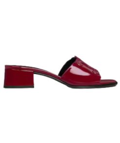 Clemence Lackschuhe Weinrot