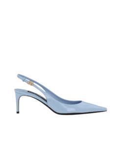 Poliertes Kalbsleder Slingbacks 6cm