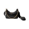 Re-Edition 2005 Ledertasche in Schwarz 18cm