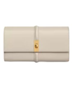 Große Brieftasche in satiniertem Finish 19cm
