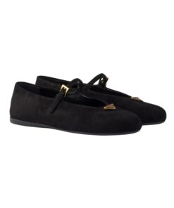 Wildleder-Ballerinas