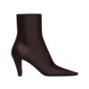 Jill Stiefeletten aus glattem Leder 7.5cm