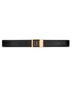 LA 66 Buckle Gürtel aus lackiertem Leder 3cm