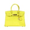 Limette Epsom Gold-Hardware 30cm