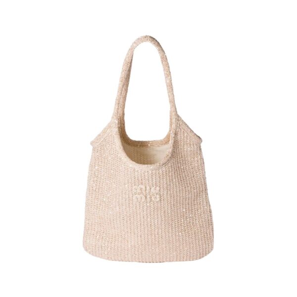 Sequin Mesh Puderrosa 40 cm
