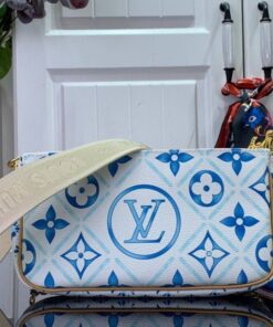 Alternative view of Multi Pochette Accessoires Creme/Blau 24 cm