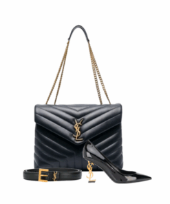 Set: Tasche, Heels und Gürtel