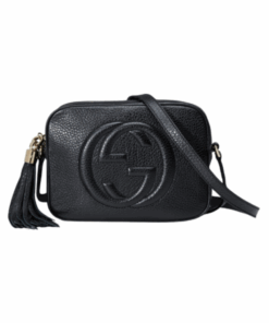 Soho Leather Disco Schwarz 21 cm