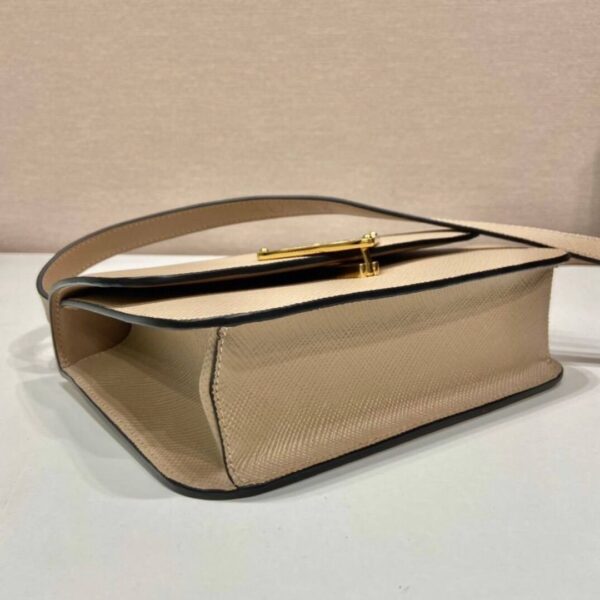 Saffiano Sandfarben 22 cm – Bild 5