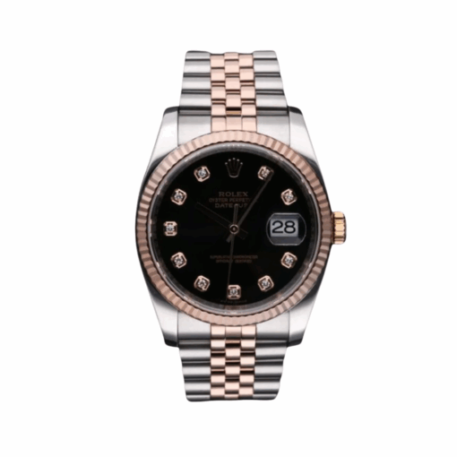 DateJust Schwarz/Bronze/Silbern 36 mm