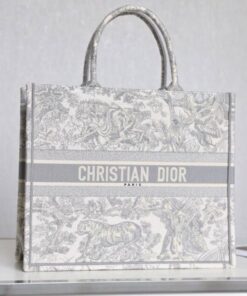 Alternative view of Book Tote Grau/Ecru 42 cm