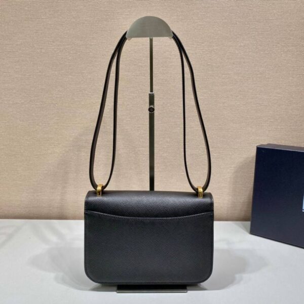 Saffiano Schwarz 22 cm – Bild 4