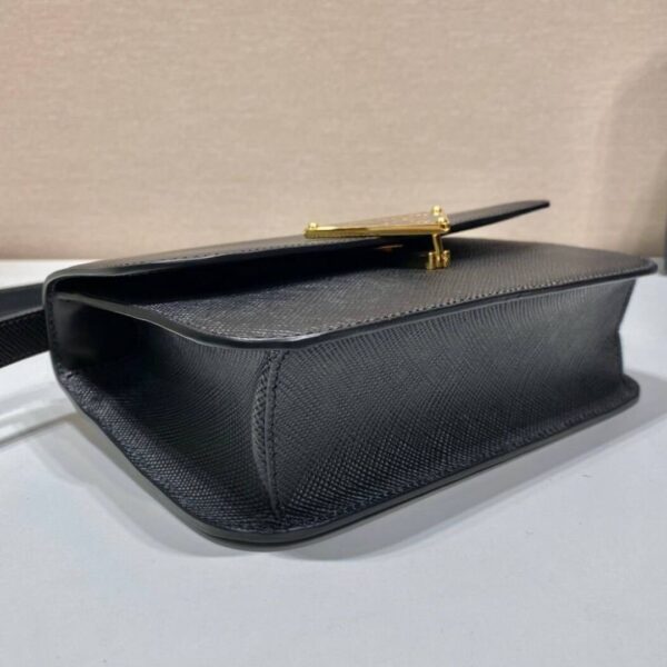 Saffiano Schwarz 22 cm – Bild 5