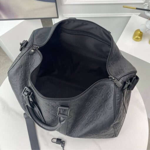 Keepall Bandoulière Schwarz 50 cm – Bild 4