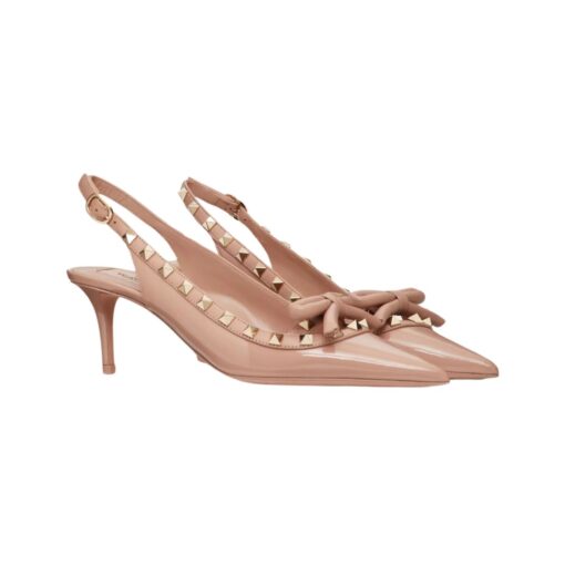 Rockstud Schleifen Rose Cannelle 60cm – Bild 2