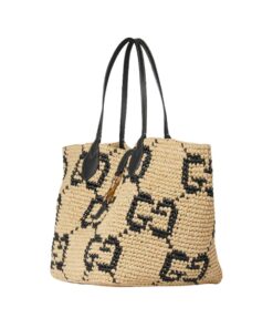 Alternative view of Small Tote Natur/Schwarz 26 cm