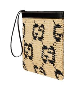 Alternative view of Clutch Natur/Schwarz 29 cm