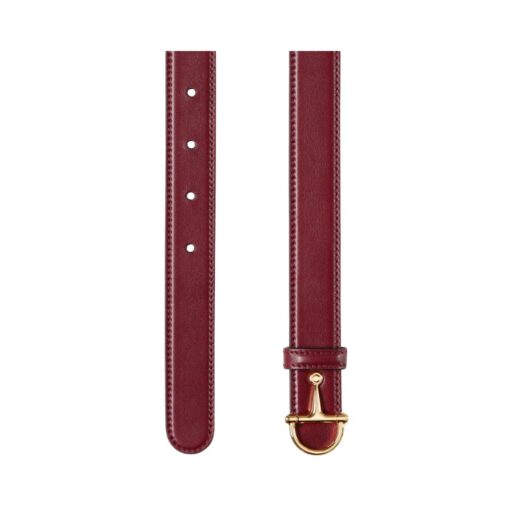 Horsebit Buckle Rot 2 cm – Bild 2
