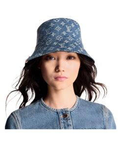 Alternative view of Denim Bucket Hat Blau