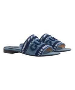 Alternative view of Slippers Blauer Denim