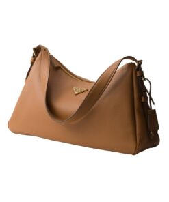 Alternative view of Aimée große Lederschultertasche Karamell 23cm