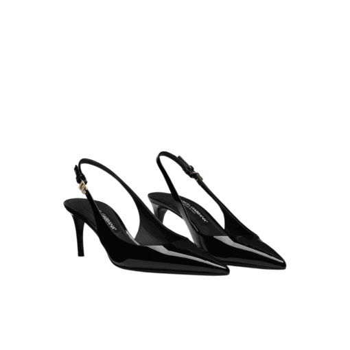 Lackleder Slingbacks 6cm – Bild 2