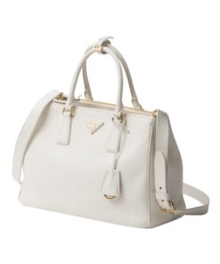 Alternative view of Große Galleria Ledertasche in Weiß 22.5cm
