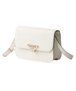 Alternative view of Saffiano Leder-Schultertasche mit Überschlag 15cm