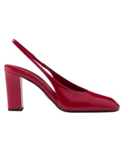 Alternative view of Lackleder Slingback-Pumps 8.5cm